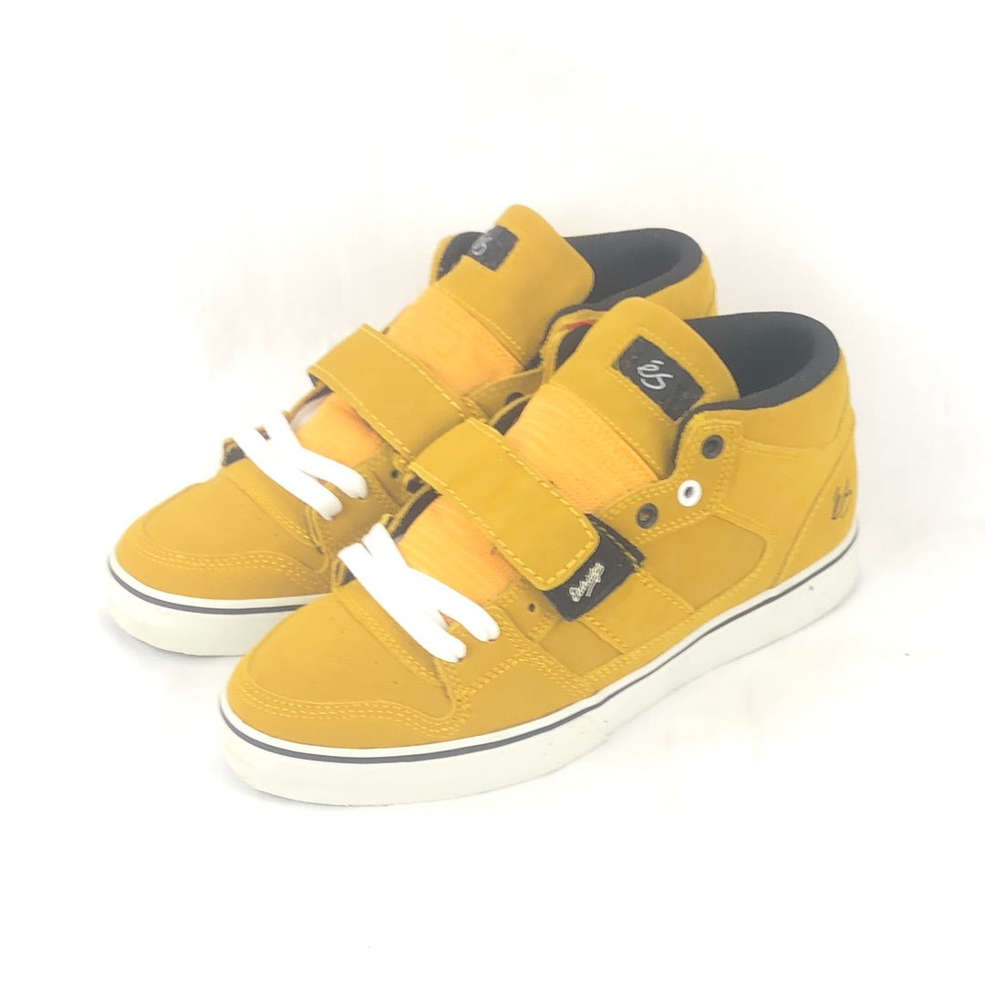 ES Theory 1.5 Mid Justin Eldridge Yellow White 2008 U.S. Mens Size 9