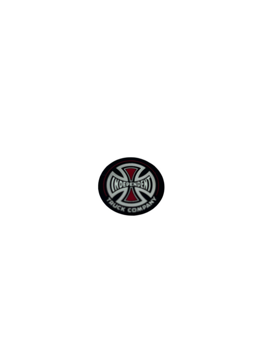 Independent Foil Mini Black Red Silver Foil Iron Cross 1" X 1" Vintage NOS Sticker (Copy)
