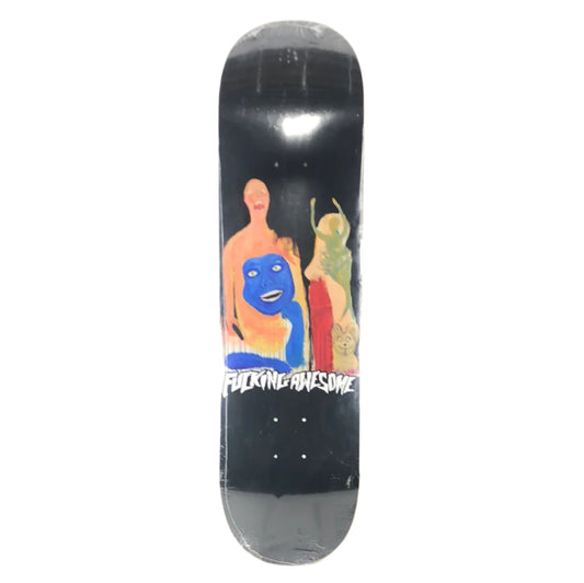Fucking Awesome Dill Collage II Black/Red/Blue/Tan/Multi Color Size 8.38 Skateboard Deck