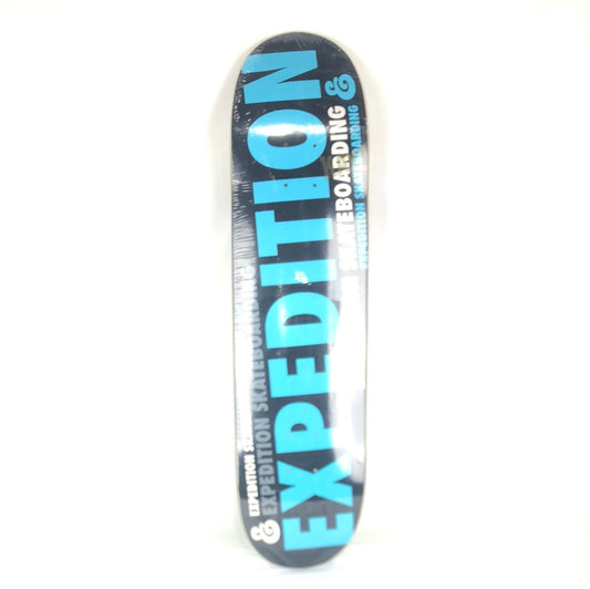 Expedition One Team board Black/Blue/White 8.8" Skateboard Deck