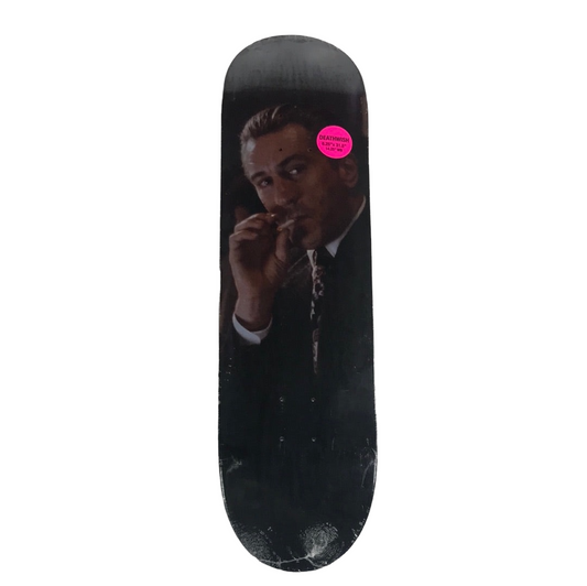 Deathwish Jim Greco Goodfellas Robert Dinero Keep Your Mouth Shut Graphic Black Multi Color Size 8.625 Skateboard Deck