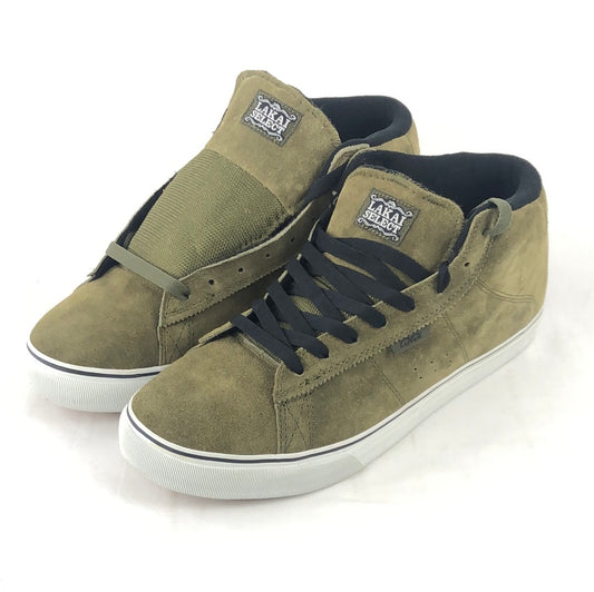 Lakai Howard Select Mid Olive Suede US Mens Size 10.5