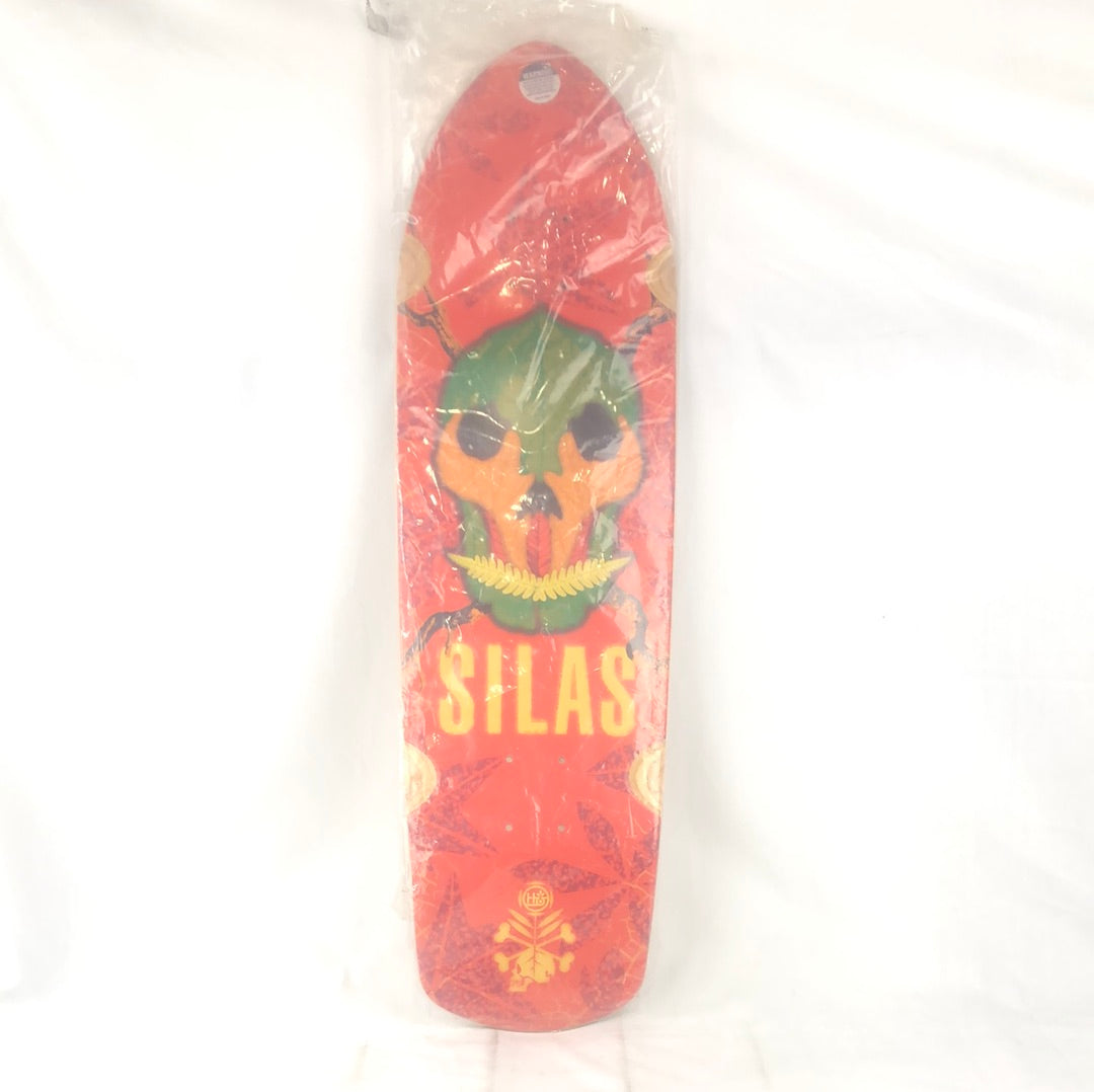 Habitat Silas Baxter Neal Red/Multi Color Size 8.75" Shaped Skateboard Deck