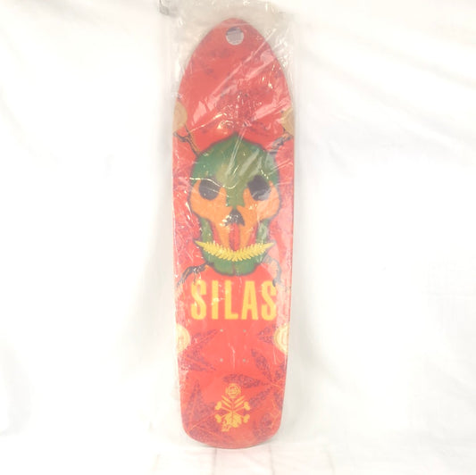 Habitat Silas Baxter Neal Red/Multi Color Size 8.75" Shaped Skateboard Deck