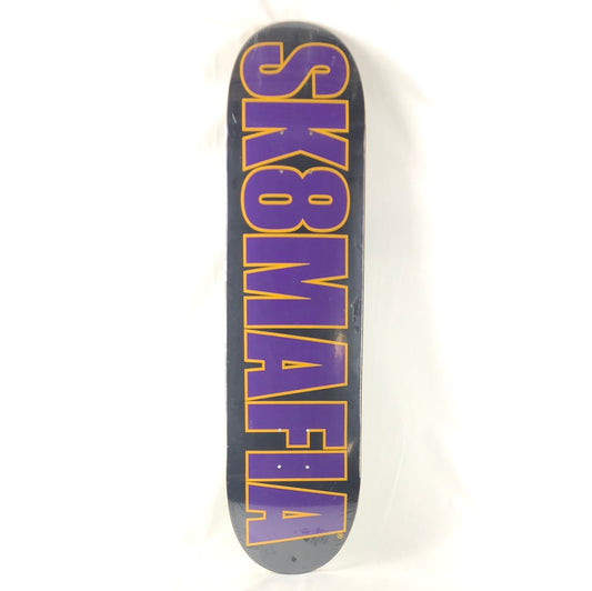 Sk8Mafia Team Board  Black Size 8" Skateboard Deck