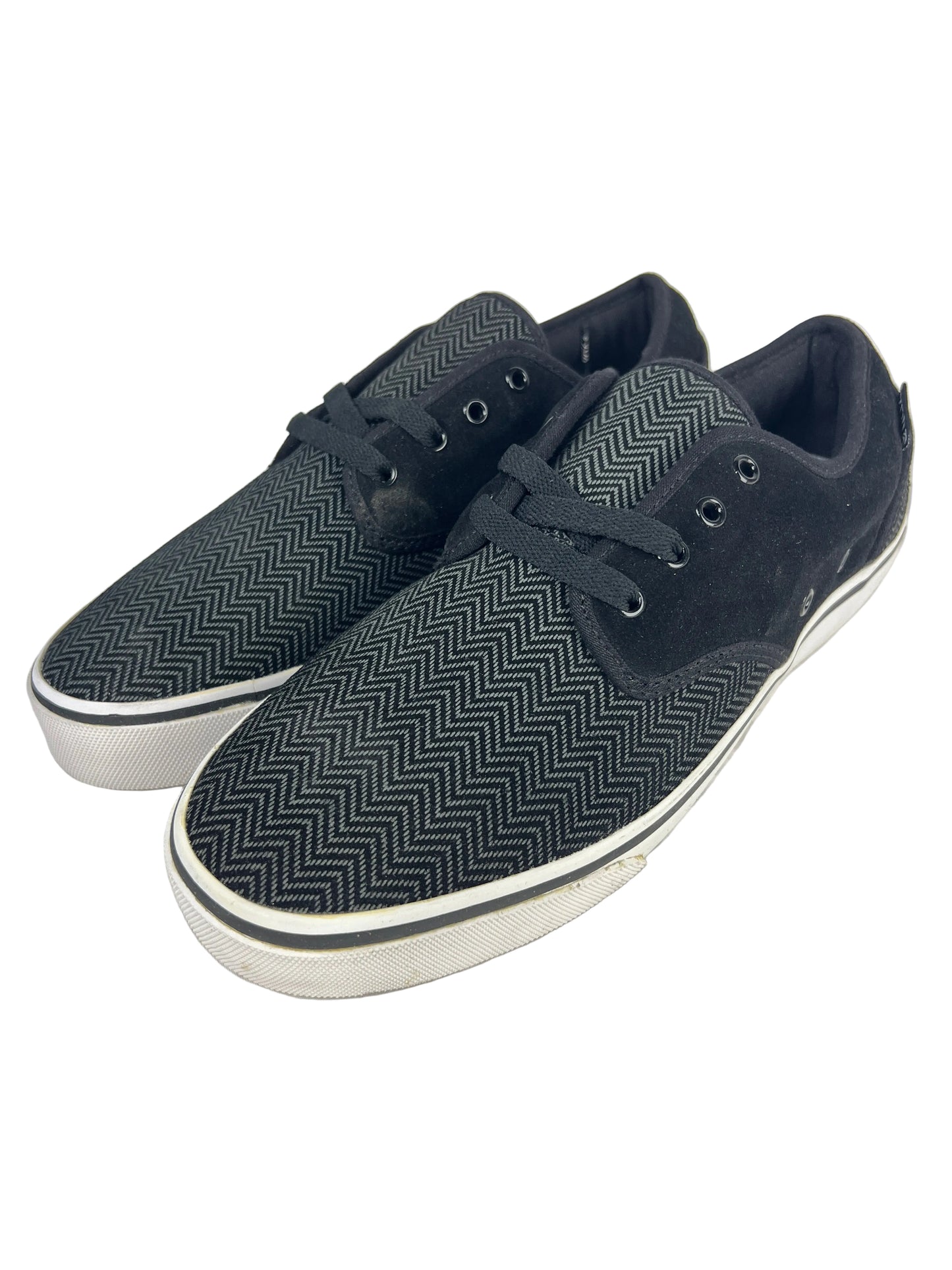 VOX Mono Black Herringbone US Mens Size 9.5 Shoes