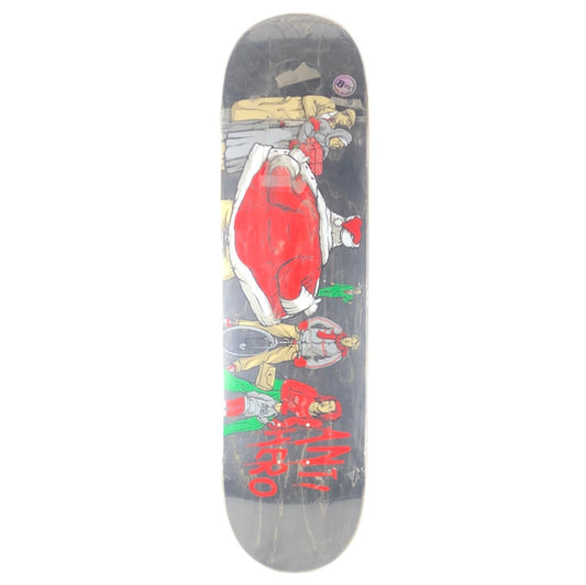 Anti Hero Santa Claus Flashing Blank Black/Red/Green/White Size 8.25 Skateboard Deck