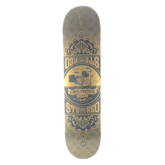 Stereo x Obey Chris Pastras Gold Label Series 7.6'' Skateboard Deck