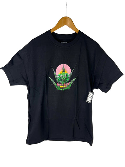 DGK Dealer Black Green Pink Size L S/s Vintage Shirt