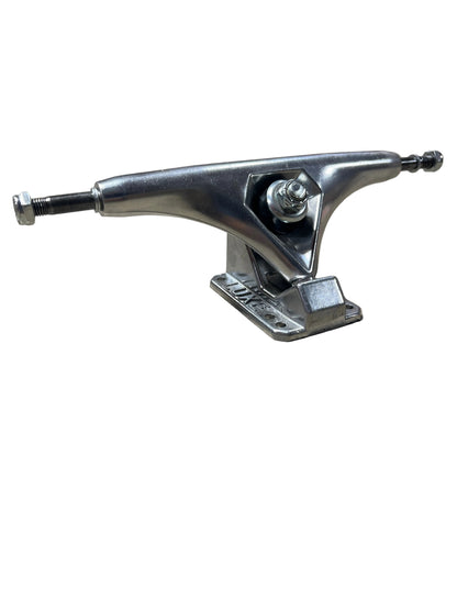 LUXE Polished Silver Reverse Kingpin Size 9.75" 180MM NOS Longboard Trucks