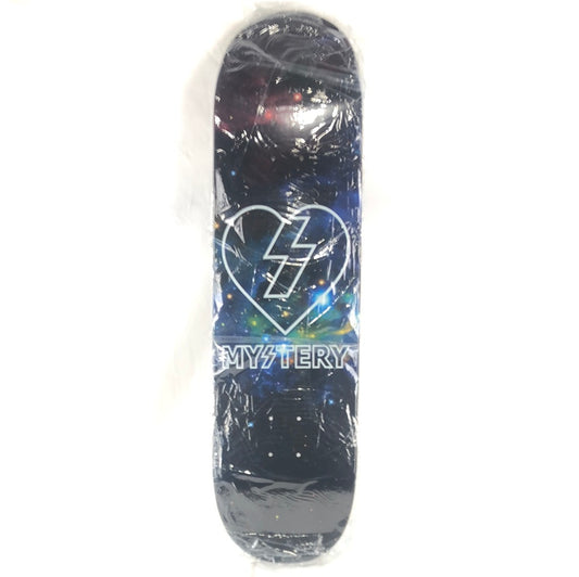 Mystery Galaxy Black/White/Pink/Blue/Multi Color Size 8.5 Skateboard Deck