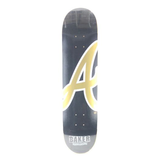Baker Andrew Reynolds A Graphic Black Gold  Size 7.75" Skateboard Deck