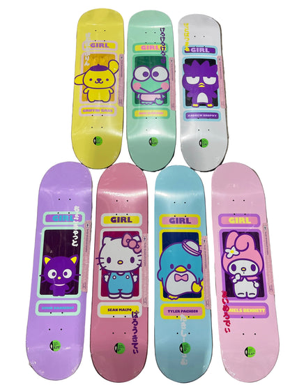 Girl Sanrio 60th Anniversary Vintage NOS Deck Complete Collection 7 Deck Series