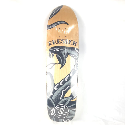 Z-Flex Eric Dressen Black/Grey/White Size 8.75 Shaped Skateboard Deck