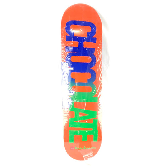 Chocolate Marc Johnson Flyer Series Blue/Green/Orange 8.25'' Skateboard Deck