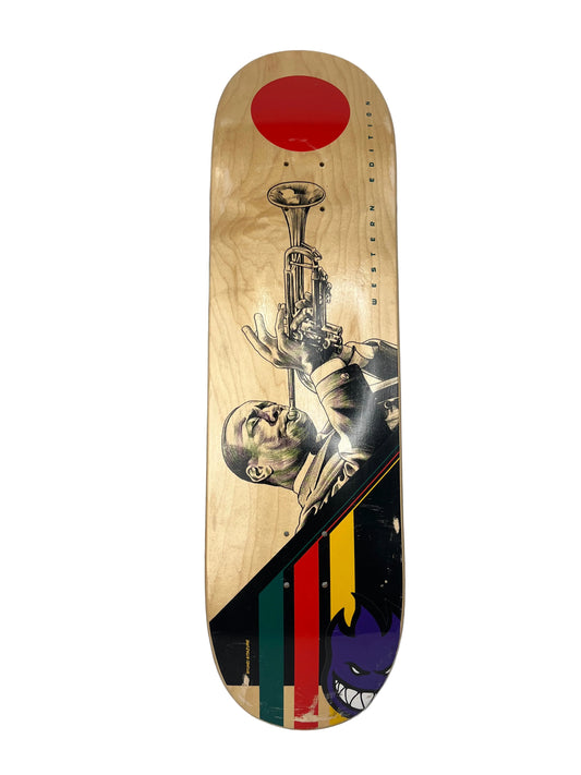 Western Edition Ryuhei Kitazume Trumpet Natrual Woodgrain Multi Size 8.5" Vintage NOS Deck