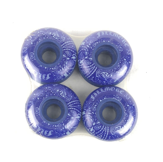 Filmore Bandana Graphic Blue 53mm Skateboard Wheels