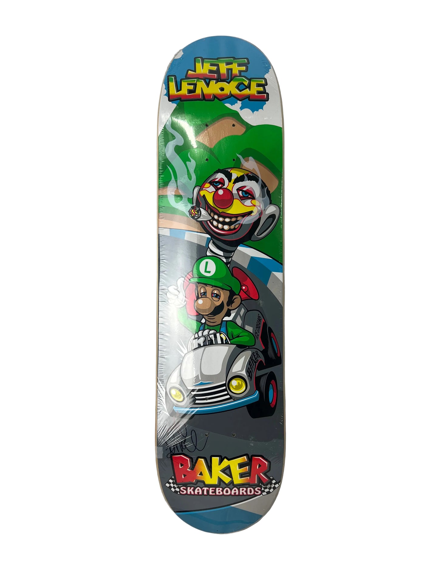Baker Jeff Lenoce Autographed Stoney Kart Assorted Colors 7.9 Skateboard Deck