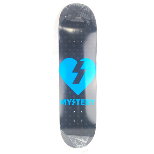 Mystery OG Logo Black/Blue Size 8.375 Skateboard Deck