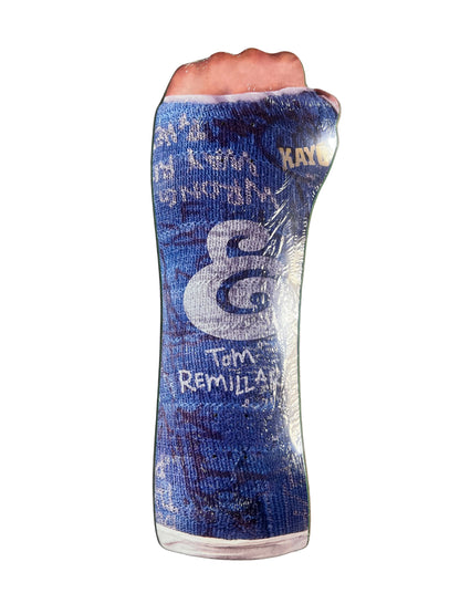 Expedition One Tom Remillard Debut Pro Model Cast Cruiser Blue White Pink Size 10.5"X 30" Vintage NOS Shaped Cruiser Deck