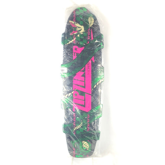 Krooked Zip Zinger Green Foil SnakeMulti 7.875'' Vintage NOS Cruiser Deck
