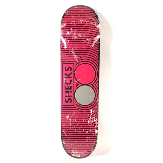 Plan B Ryan Sheckler B Stripes Logo Black/Red/Grey Size 8.0 Skateboard Deck