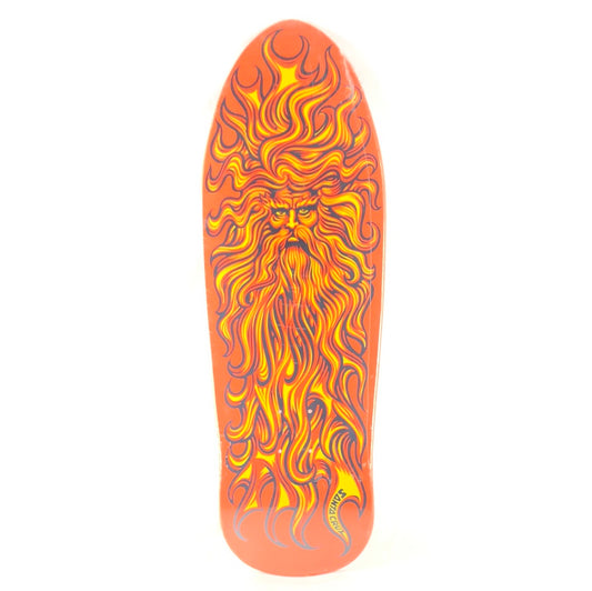 Santa Cruz Jason Jessee Sun God Orange on Red Size 9.78" Skateboard Deck