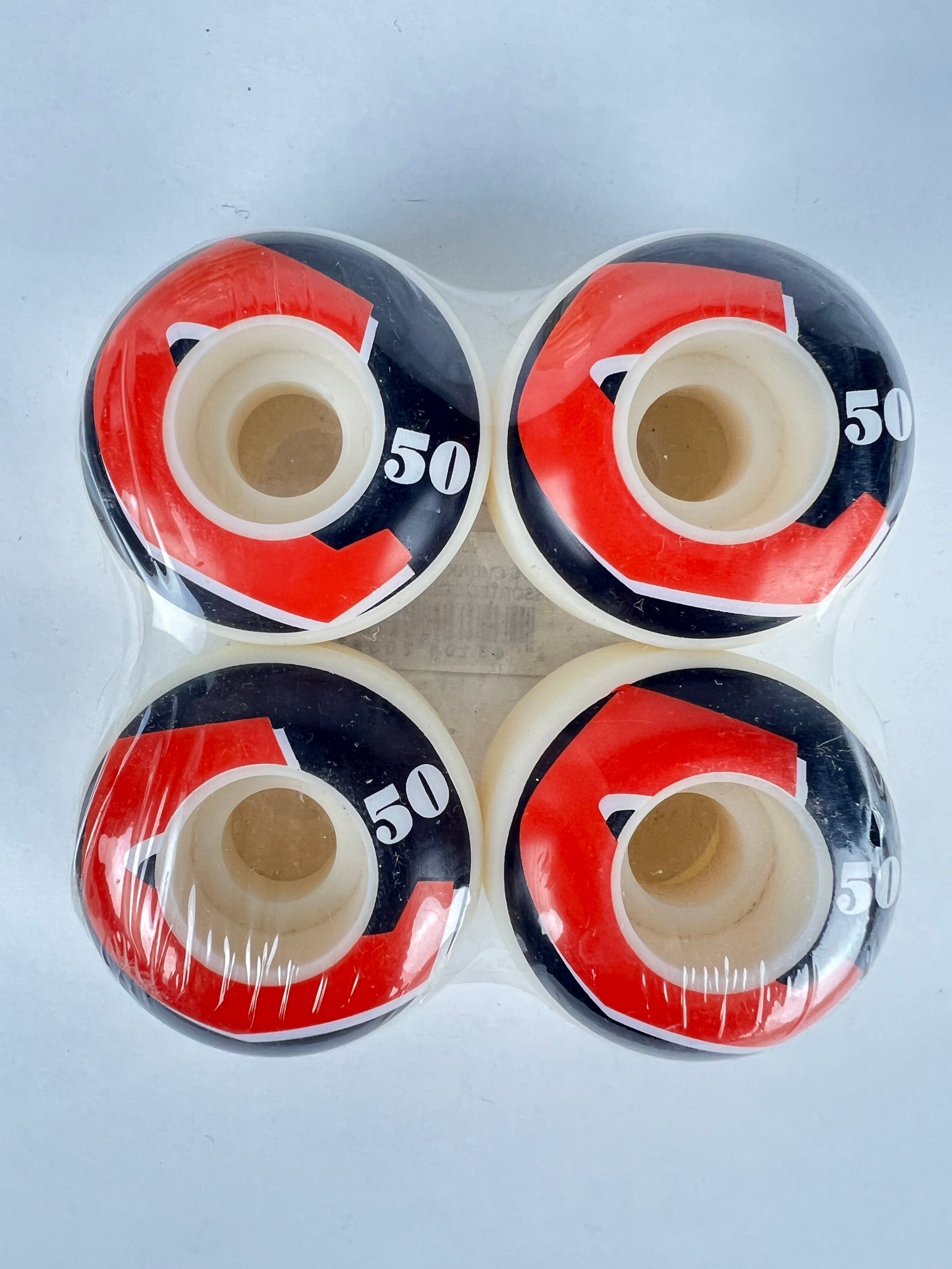 Chocolate Liquid Black White Red Size 50MM Vintage NOS Wheels
