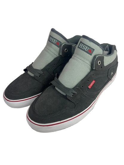 Emerica Hsu Grey Red White Size 11.0 Vintage NOS Shoes 2008