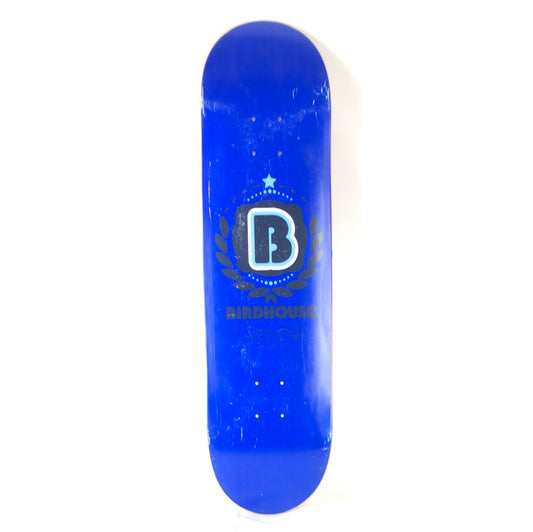 Birdhouse Team Board "B" Logo Graphic Blue/Navy Blue/White Size 8.4 Skateboard Deck