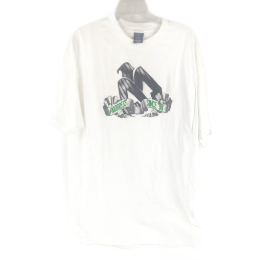 Matix Chest Logo White Black Green   Size XL S/s Shirt