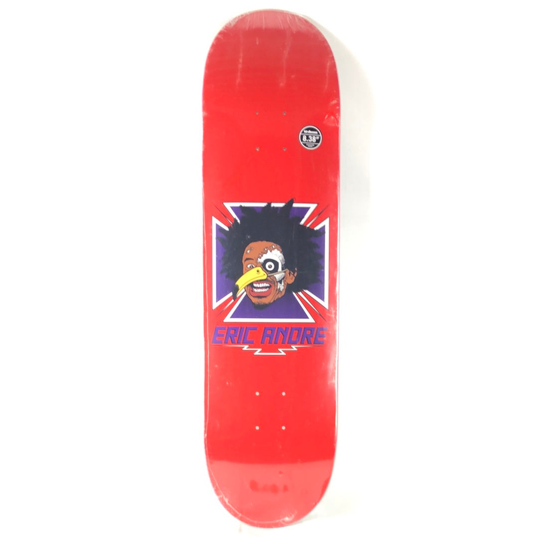 Birdhouse Eric Andre Graphic Red/Purple/Black/White Size 8.38 Skateboard Deck