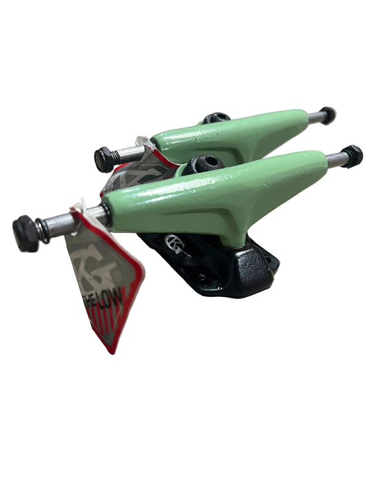 Grind King The Low 5.0 Teal Black Vintage NOS Trucks