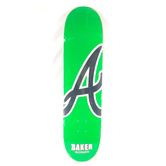 Baker Andrew Reynolds 'A' Green/Black 8.1" Skateboard Deck