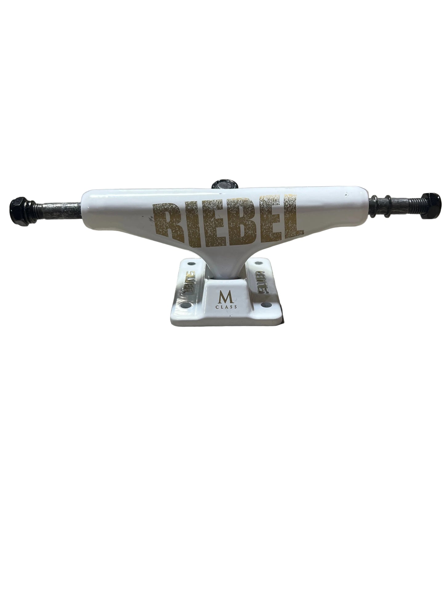 Silver Brandon Biebel Gold White 8.125" Vintage NOS Trucks