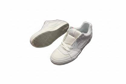 ES Square One White Light Grey Leather US Mens Size 11 Classic Shoes