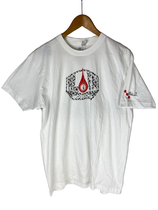 Alien Workshop Kill Trend Continuum Razors Blood Drop Alien Logo White Red Black Size L S/s Vintage Shirt
