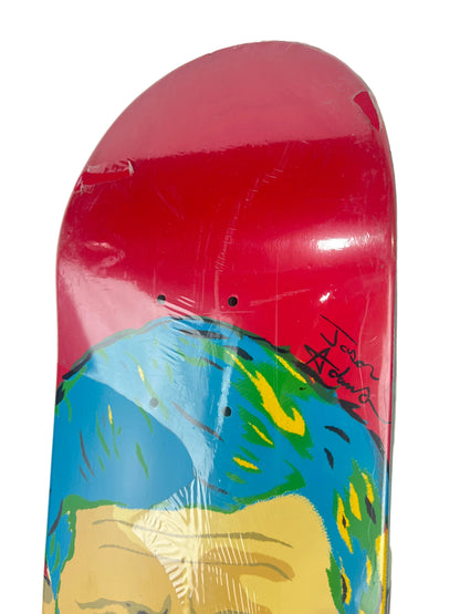 Enjoi Jerry Hsu Presidential Series JFK Art By Jason Adams Red Blue Multi Size 7.7" Vintage NOS Deck