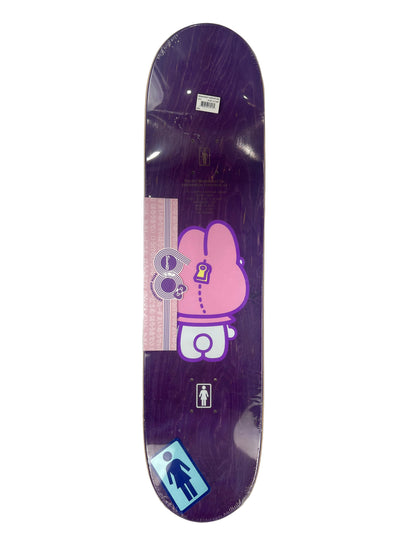 Girl Niels Bennett Sanrio 60th Anniversary Pink White Purple Size 8.12" Vintage NOS Deck