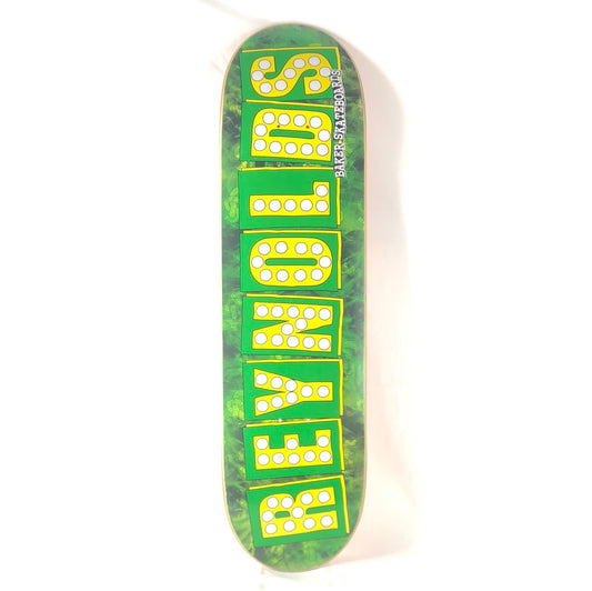 Baker Andrew Reynolds Shake Junt Graphic Green/Yellow Size 8.475 Skateboard Deck