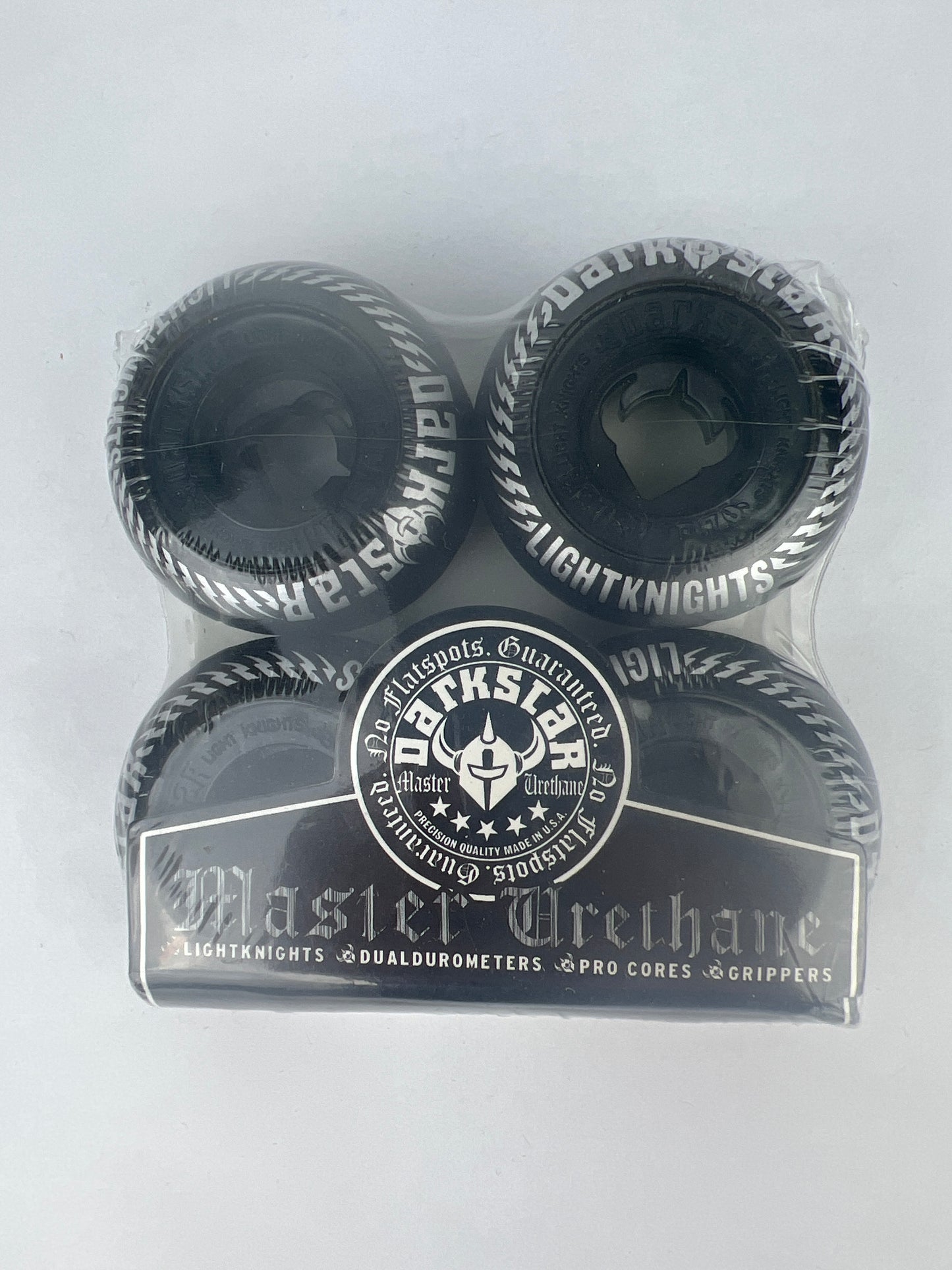 Darkstar Light Knights Black Grey Size 52MM Vintage NOS Wheels