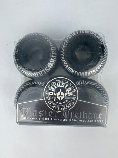Darkstar Light Knights Black Grey Size 52MM Vintage NOS Wheels