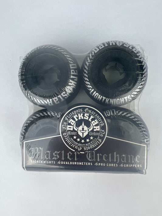 Darkstar Light Knights Black Grey Size 52MM Vintage NOS Wheels