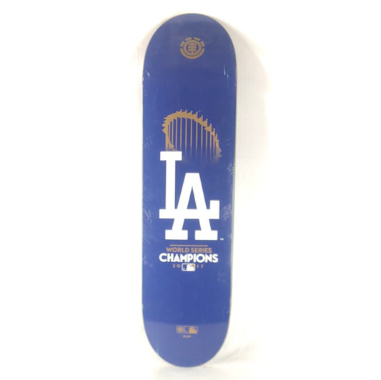 Element LA World Series 2017 Champions Embossed Blue White Gold 8.312" Skateboard Deck