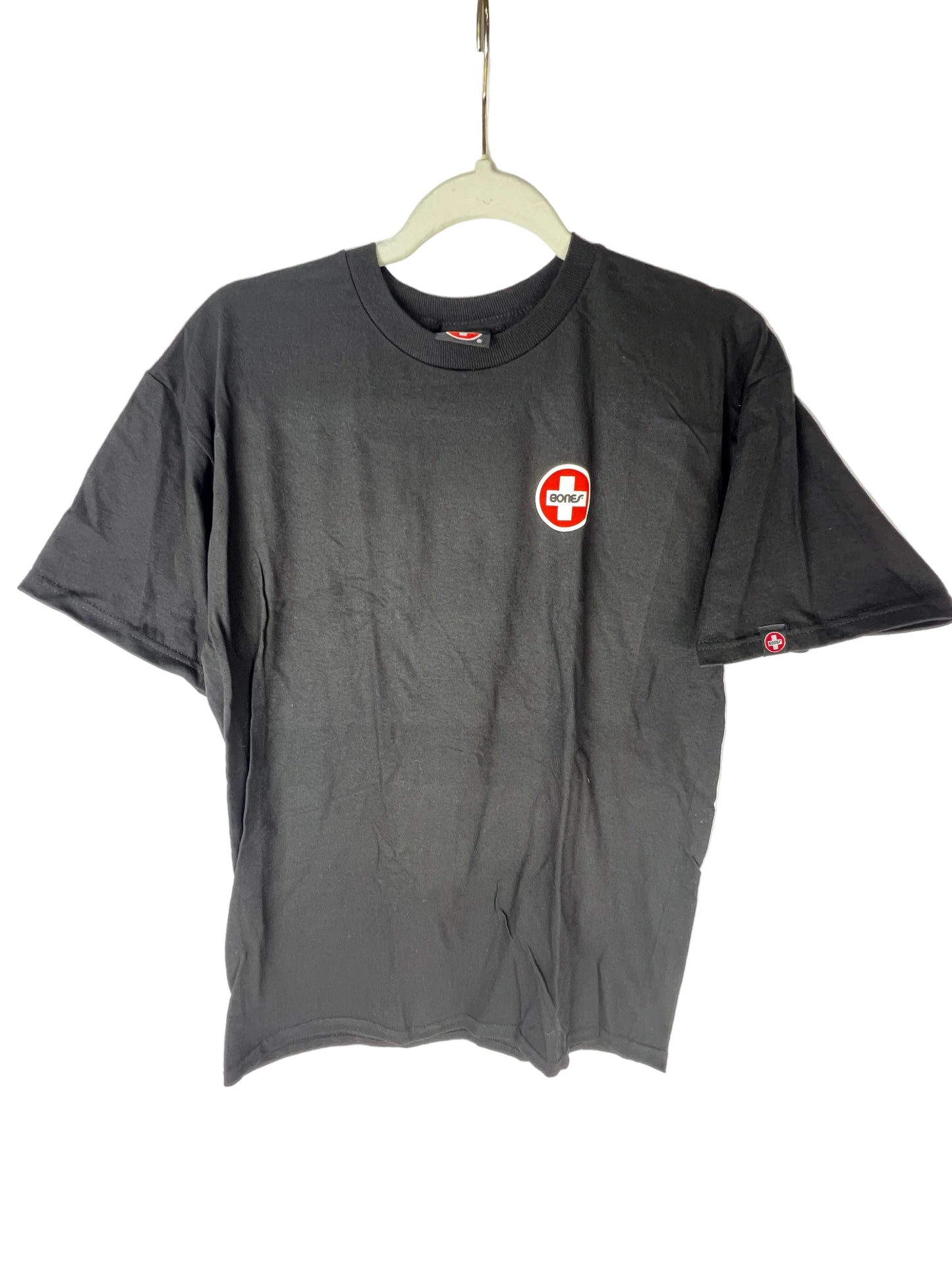 Bones Bones Swiss Black Red White Size M S/s Vintage Team Shirt