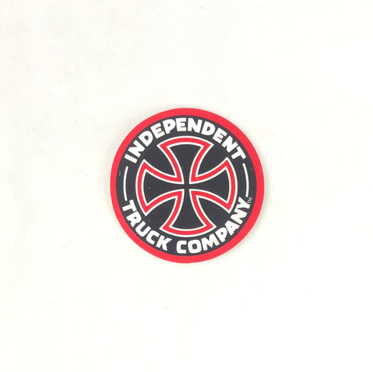 Independent "Cross" Truck Company Black Red Circle 3" Split Pack Sticker