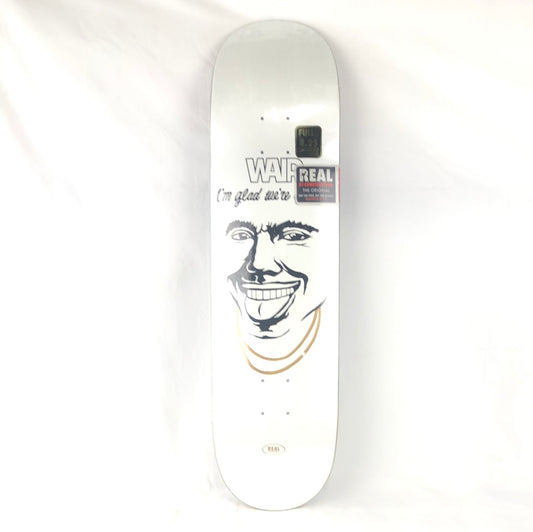 Real Ishod Wair Face White/Black 8.25'' Skateboard Deck