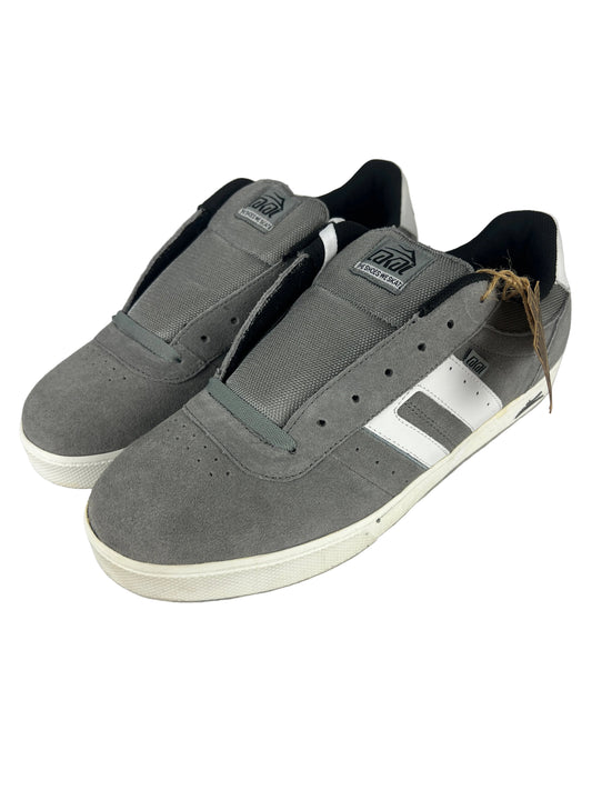Lakai Brandon Biebel Biebel2 LK Grey Suede US Mens Size 10.5 Classic Shoes