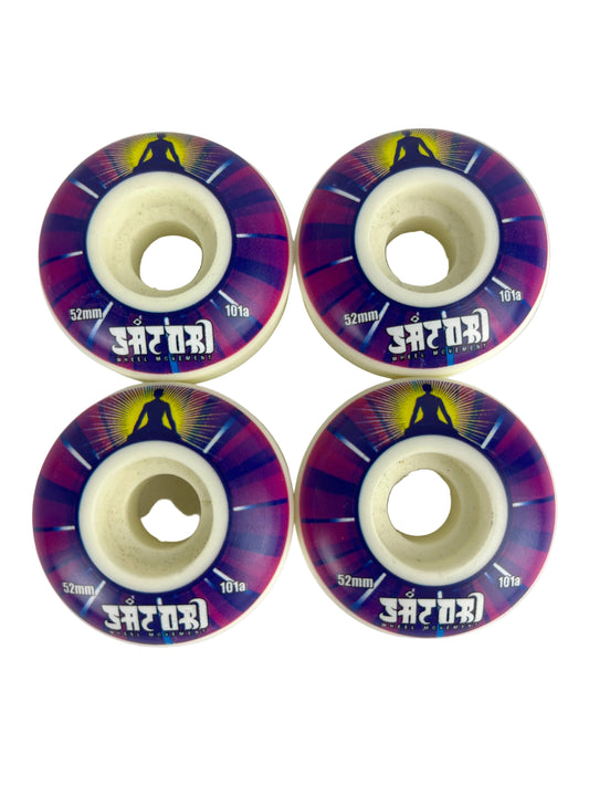 Satori Movement Awakening Purple White Blue Size 52MM 101A Duro Vintage NOS Wheels