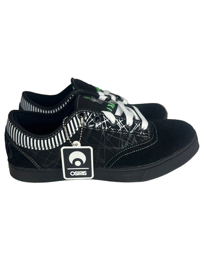 Osiris Corey Duffel Duffel Corpse Black White Green US Mens Size 10.5 Shoes